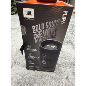 JBL FLIP 6 Waterproof Portable Bluetooth Speaker with PartyBoost (Midnight Black